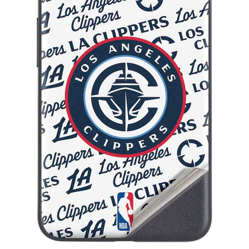 NBA Los Angeles Clippers Blast Text Google Pixel 5 Skin